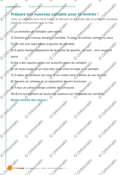Page 3 de la fiche