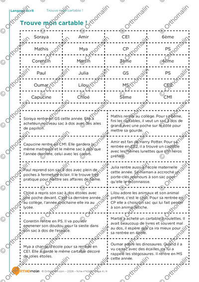 Page 4 de la fiche