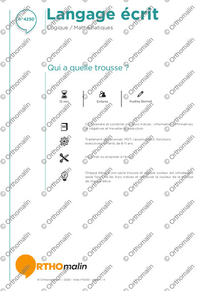 Page 1 de la fiche