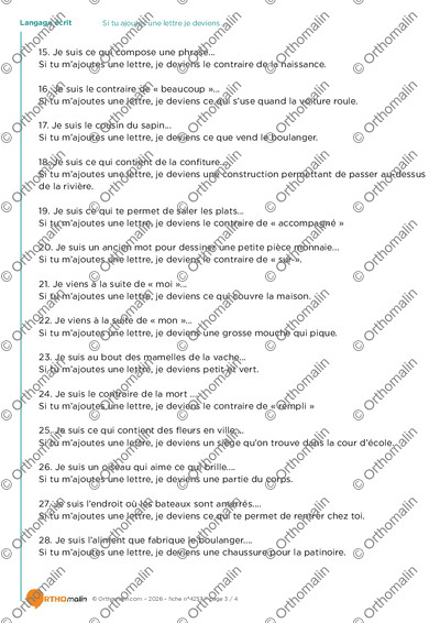 Page 3 de la fiche