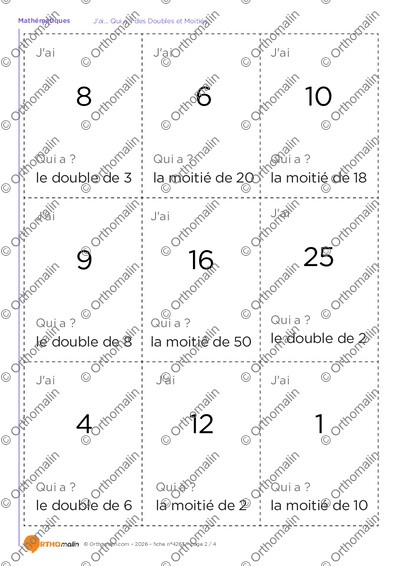 Page 2 de la fiche