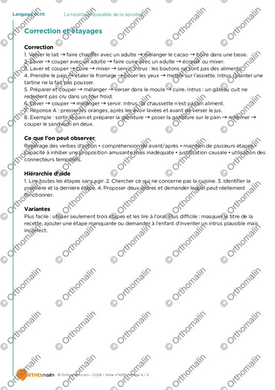 Page 4 de la fiche