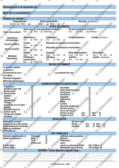 Page 1 de la fiche