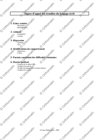 Page 1 de la fiche