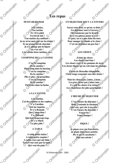 Page 1 de la fiche