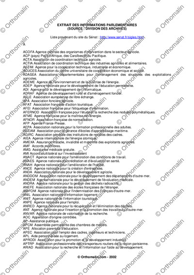 Page 1 de la fiche