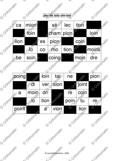 Page 1 de la fiche