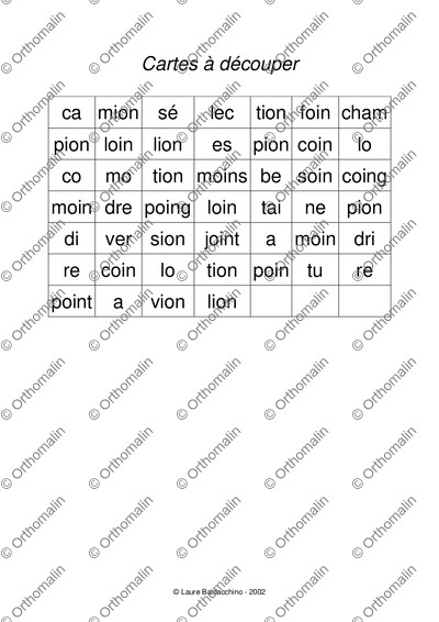 Page 2 de la fiche