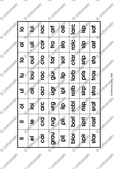 Page 1 de la fiche