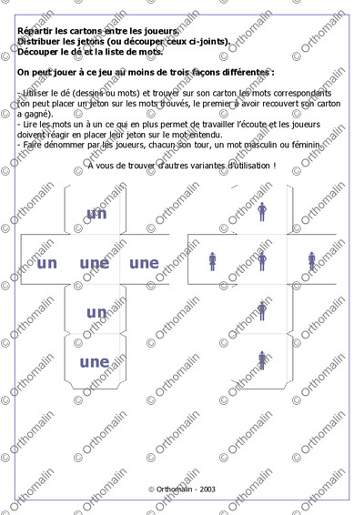 Page 2 de la fiche