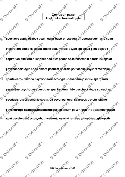 Page 1 de la fiche