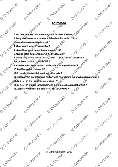 Page 1 de la fiche
