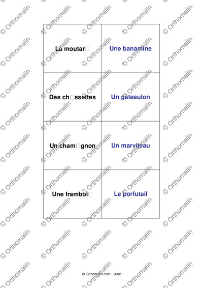Page 4 de la fiche