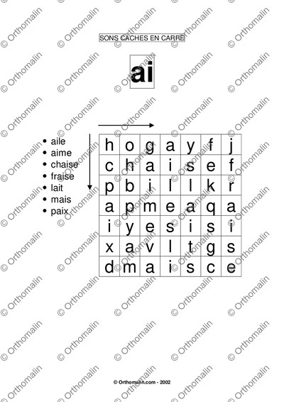 Page 6 de la fiche