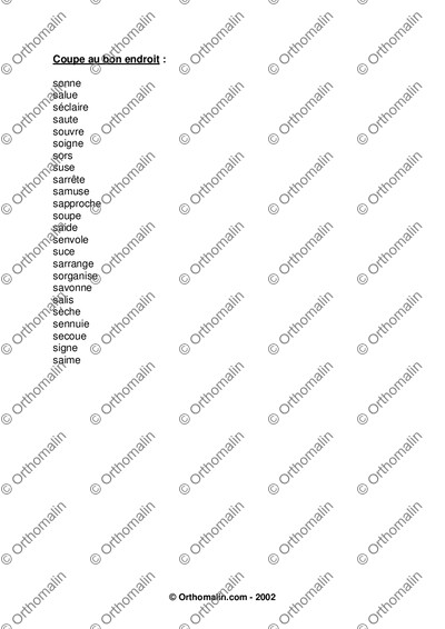 Page 2 de la fiche