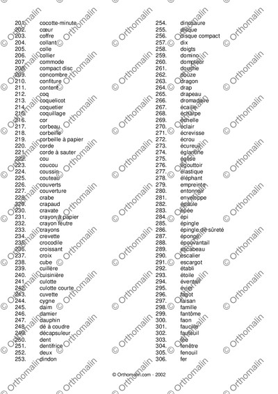 Page 3 de la fiche