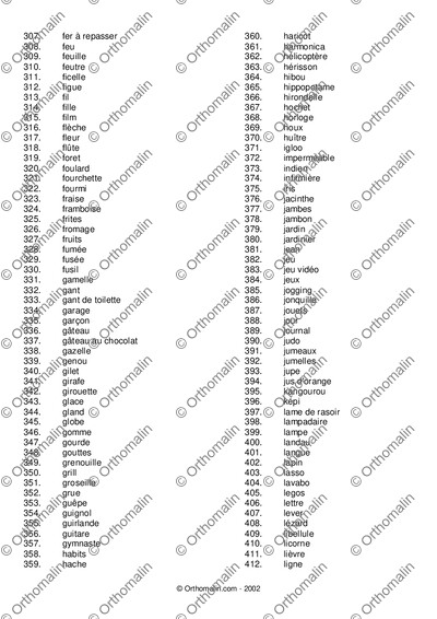 Page 4 de la fiche