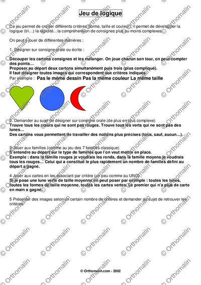 Page 1 de la fiche