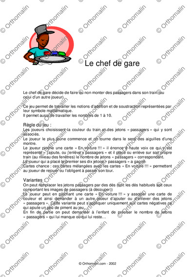 Page 1 de la fiche