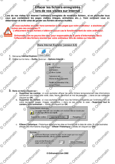 Page 1 de la fiche