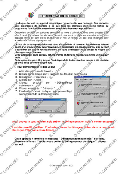 Page 1 de la fiche