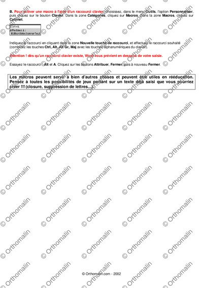 Page 2 de la fiche