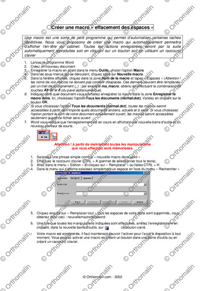 Page 1 de la fiche