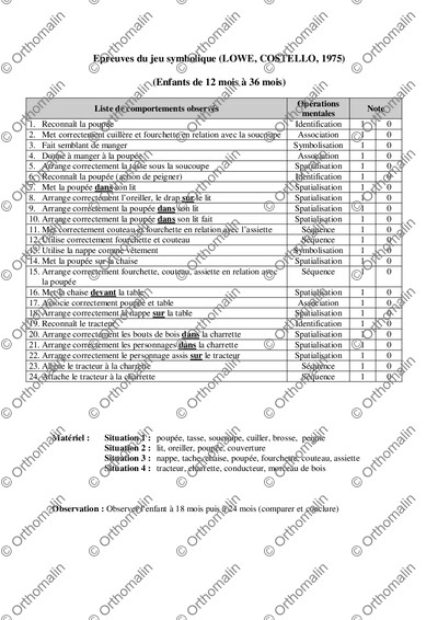Page 1 de la fiche