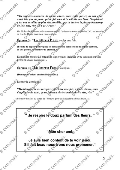Page 2 de la fiche