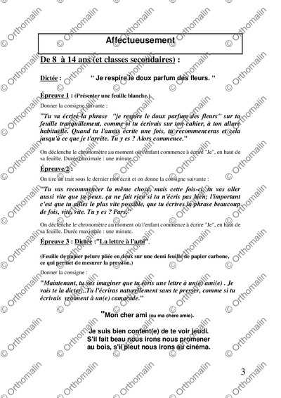 Page 3 de la fiche