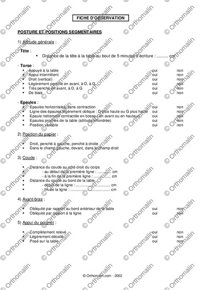 Page 1 de la fiche