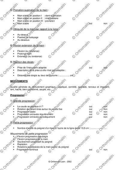 Page 2 de la fiche