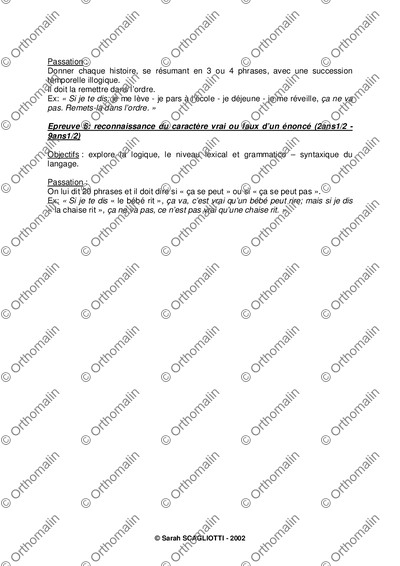 Page 3 de la fiche