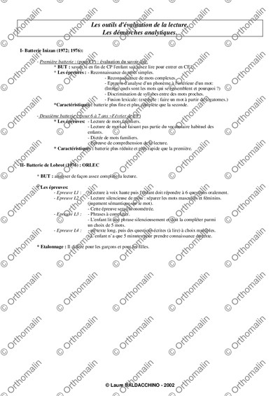 Page 3 de la fiche