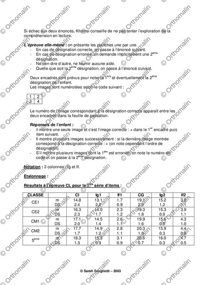 Page 5 de la fiche