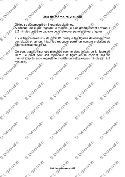 Page 1 de la fiche