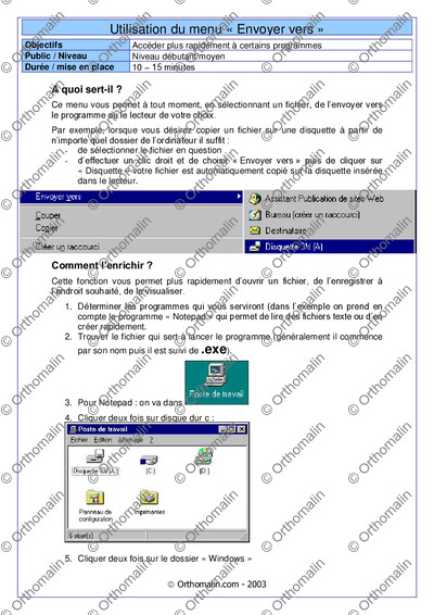 Page 1 de la fiche