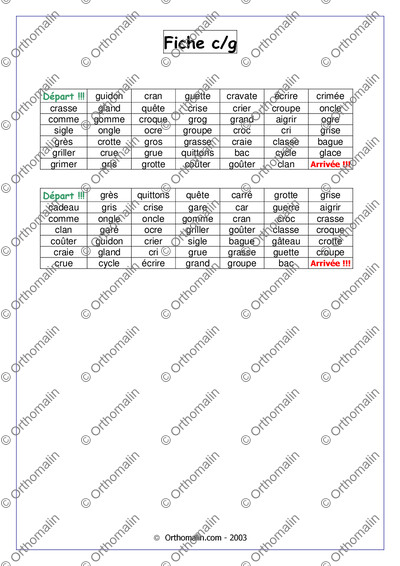 Page 3 de la fiche