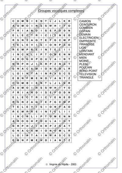 Page 2 de la fiche