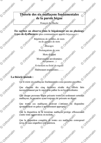 Page 1 de la fiche