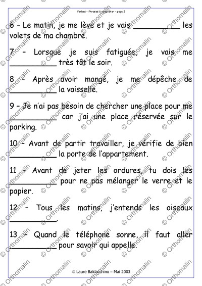 Page 2 de la fiche