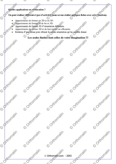 Page 2 de la fiche