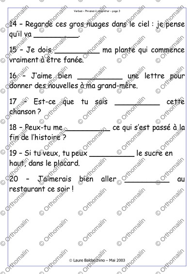 Page 3 de la fiche