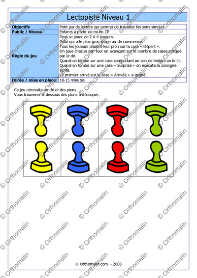 Page 1 de la fiche