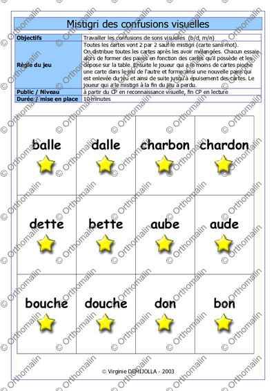 Page 1 de la fiche