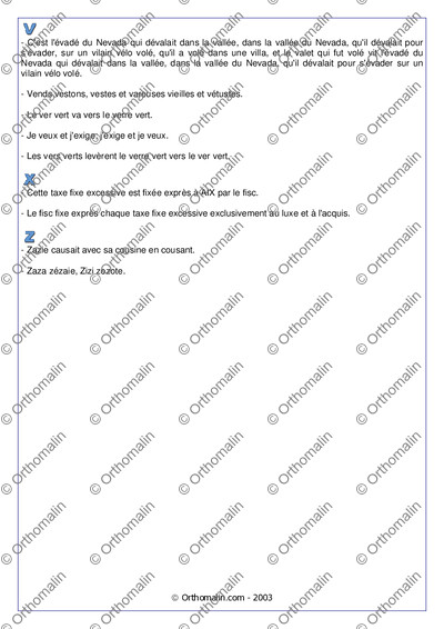 Page 1 de la fiche