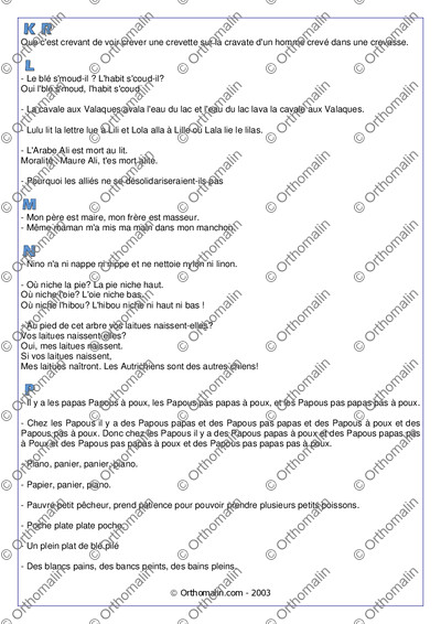 Page 5 de la fiche