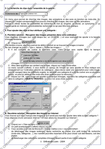 Page 2 de la fiche