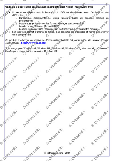 Page 2 de la fiche