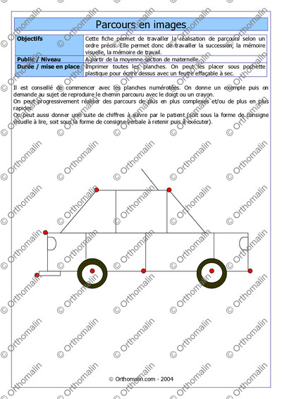 Page 1 de la fiche